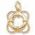 Life Preserver charm in Yellow Gold Plated hide-image