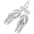 Sandals Charm In Sterling Silver