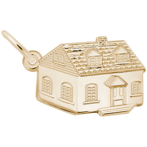 House Charm In Yellow Gold