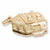 House charm in Yellow Gold Plated hide-image