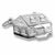 House charm in 14K White Gold hide-image