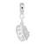 House charm dangle bead in Sterling Silver hide-image
