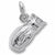 Boxing Glove charm in Sterling Silver hide-image