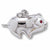 Piggy Bank charm in Sterling Silver hide-image
