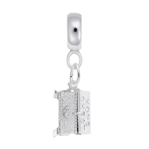 Hope Chest Charm Dangle Bead In Sterling Silver