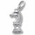 Chess Knight charm in Sterling Silver hide-image