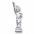 Statue Of Liberty charm in 14K White Gold hide-image
