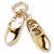 Dutch Shoes Charm in 10k Yellow Gold hide-image