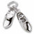 Dutch Shoes charm in Sterling Silver hide-image
