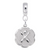 Bowling Charm Dangle Bead In Sterling Silver