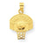 10k Yellow Gold Basketball Charm hide-image