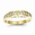 10k Yellow Gold I Love You Forever CZ Ring