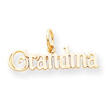 10k Yellow Gold Grandma Charm hide-image