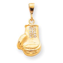 10k Yellow Gold Boxing Charm hide-image