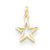 10ky Diamond-cut Flat Back Star Charm hide-image