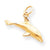 10k Yellow Gold Dolphin Charm hide-image