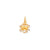 CRAB Charm in 10k Yellow Gold