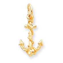 10k Yellow Gold ANCHOR Charm hide-image