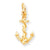 10k Yellow Gold ANCHOR Charm hide-image