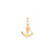 LARGE ANCHOR Charm in 10k Yellow Gold