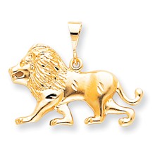 10k Yellow Gold LION Charm hide-image