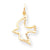 10k Yellow Gold DOVE Charm hide-image