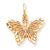 10k Yellow Gold BUTTERFLY Charm hide-image