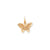 BUTTERFLY Charm in 10k Yellow Gold