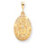 10k Yellow Gold ST. CHRISTOPHER MEDAL Charm hide-image
