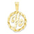 10k Yellow Gold Initial H Charm hide-image