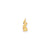BABY BUNNY Charm in 10k Yellow Gold