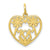 MOM Charm in 10k Yellow Gold