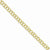 10K Yellow Gold Solid Double Link Charm
