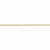 10K Yellow Gold Diamond-Cut Extra-Lite Rope Chain