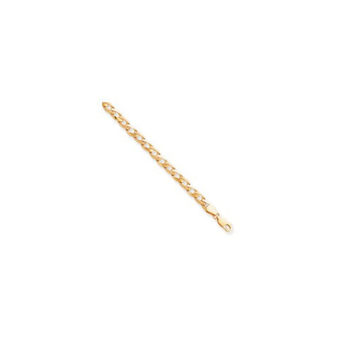 10K Yellow Gold Fancy Link Bracelet