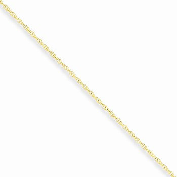 10K Yellow Gold Lite-Baby Rope Chain