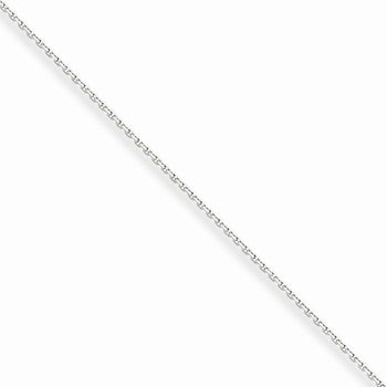 10K Yellow Gold Diamond-Cut Cable Chain