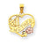 10k Gold #1 Mother Heart Charm hide-image