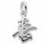 Happiness Symbol charm in Sterling Silver hide-image
