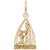 Confirmation Charm In Yellow Gold