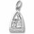 Confirmation charm in 14K White Gold hide-image