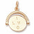 I Love You Spinner charm in Yellow Gold Plated hide-image
