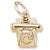 Phone charm in Yellow Gold Plated hide-image