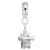 Phone charm dangle bead in Sterling Silver hide-image