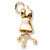 Dress Form Charm in 10k Yellow Gold hide-image