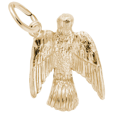 Dove Charm in Yellow Gold Plated