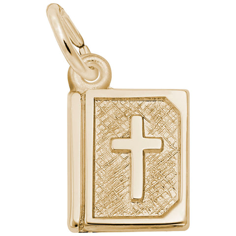 Bible Charm in Yellow Gold Plated