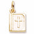 Bible charm in Yellow Gold Plated hide-image