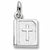 Bible charm in 14K White Gold hide-image