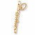 Flute charm in Yellow Gold Plated hide-image